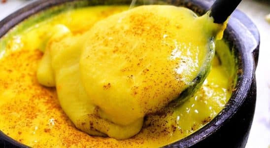 curau de milho verde