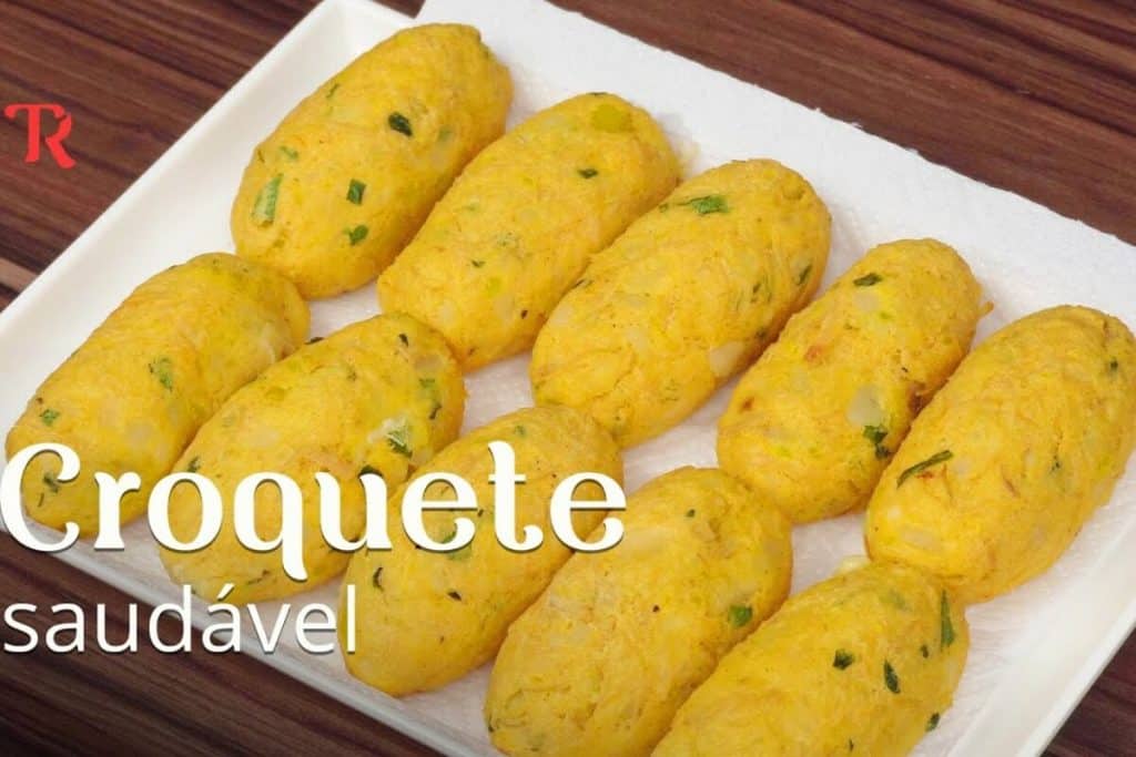 croquete de frango saudável