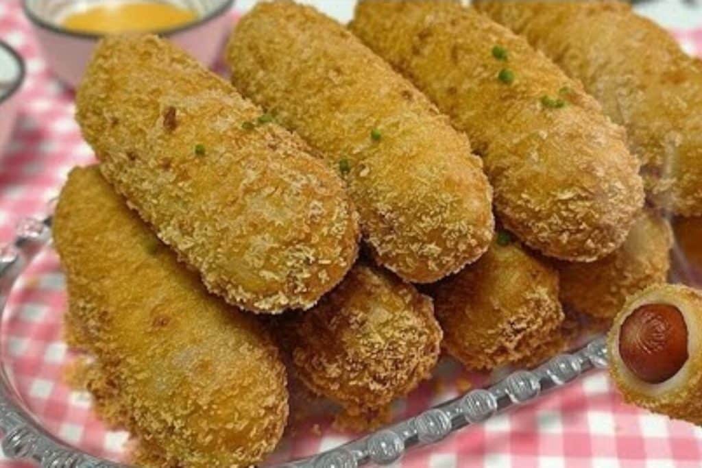 enroladinho de salsicha