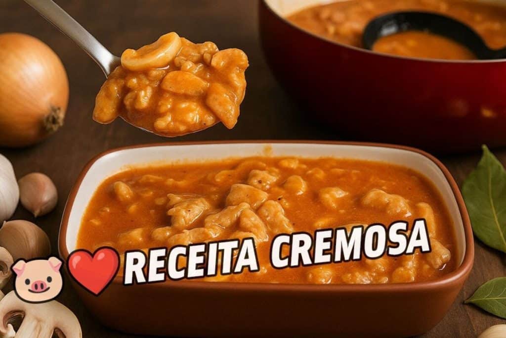 estrogonofe de porco