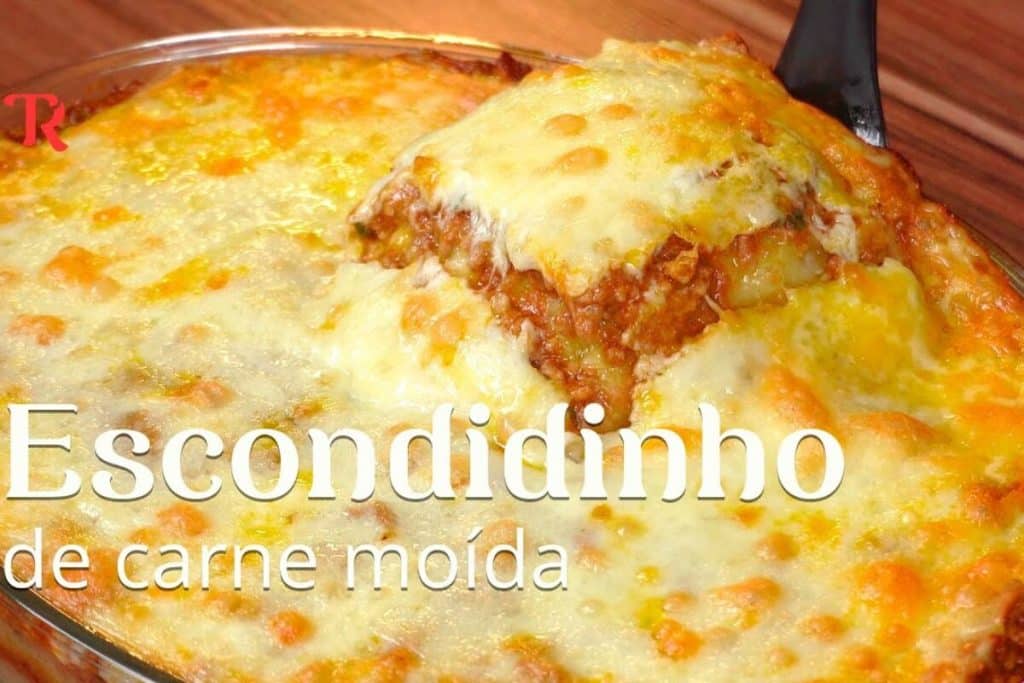 escondidinho de carne moída