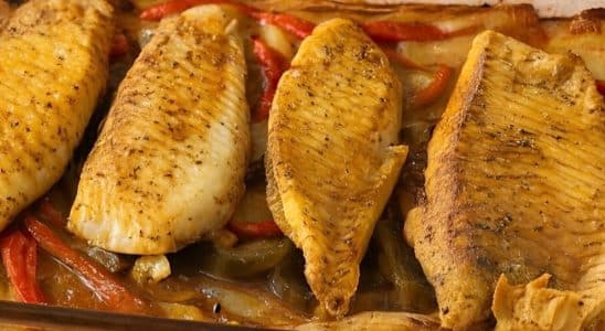 filé de tilápia com batata