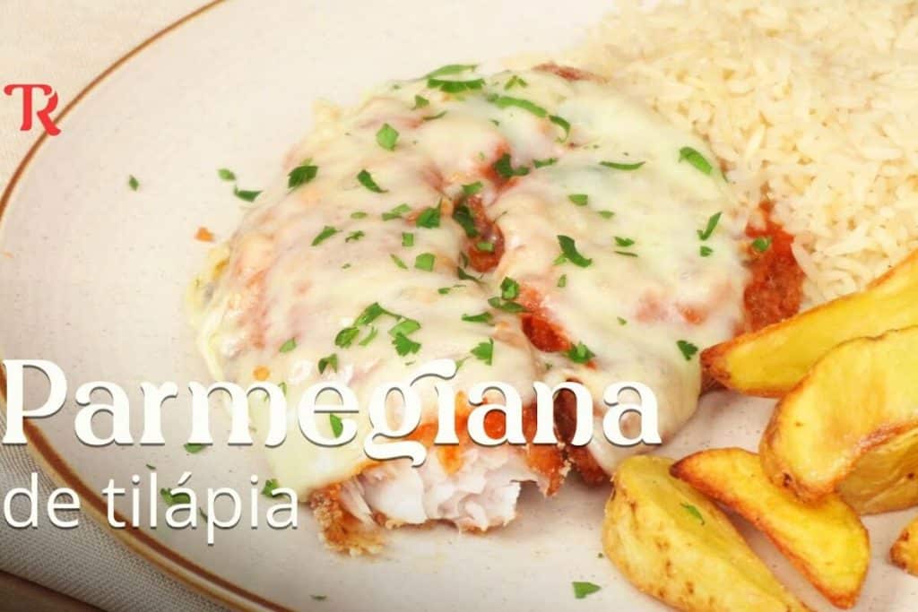 filé de tilápia à parmegiana