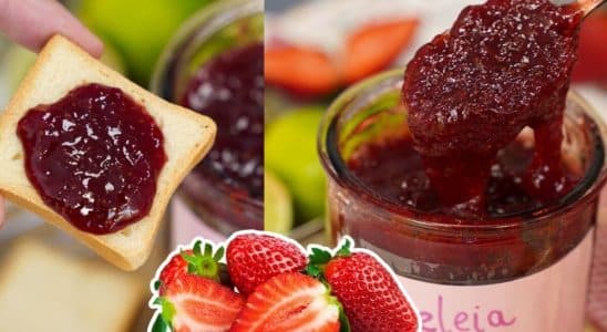 geleia de morango caseira