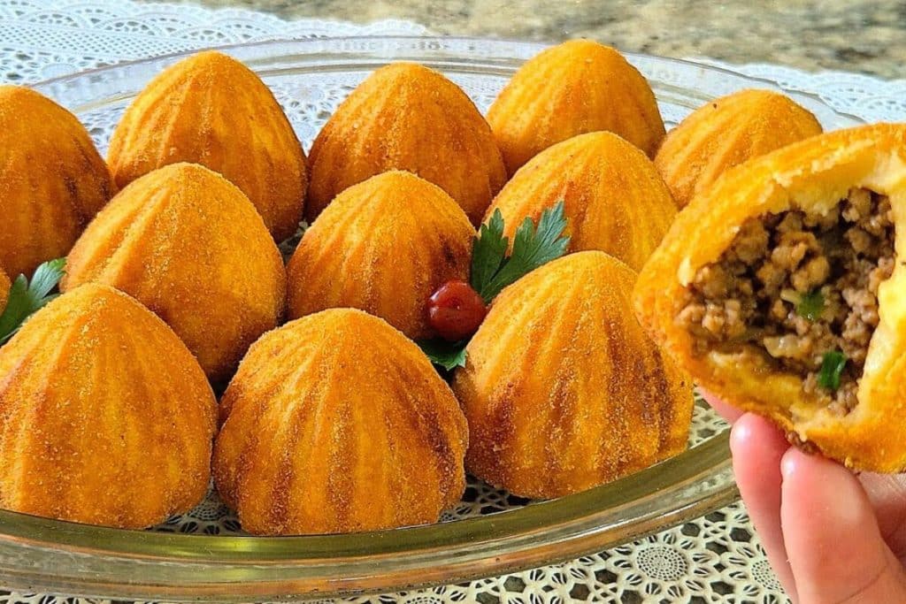 massa de salgado frito