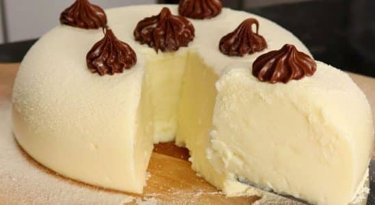 mousse de leite ninho de corte