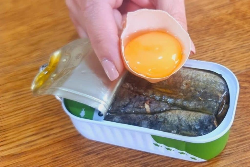 ovo na sardinha