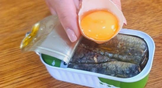 ovo na sardinha