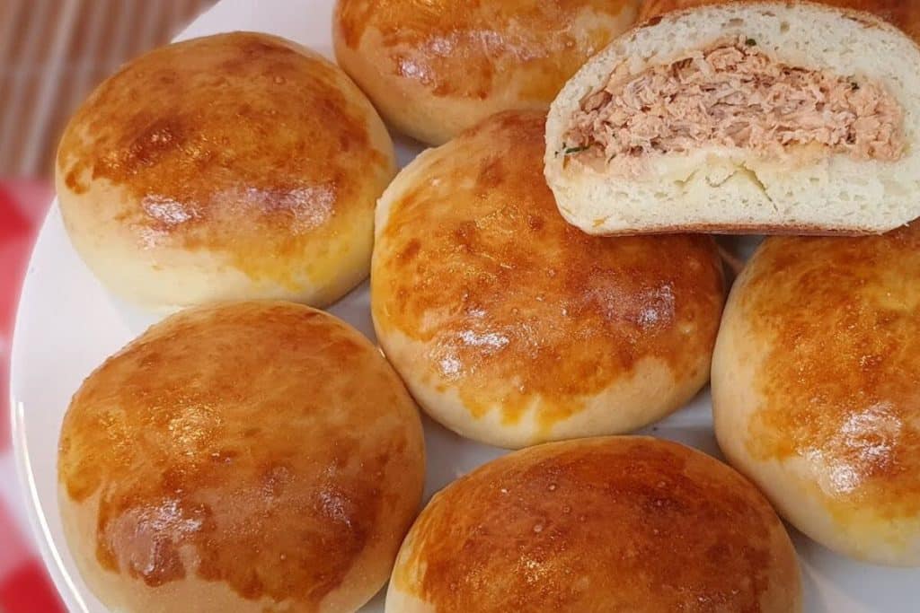 pão de batata recheado