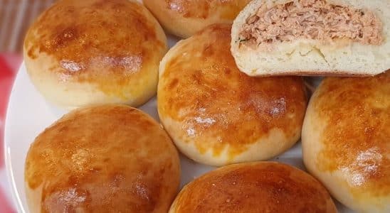 pão de batata recheado