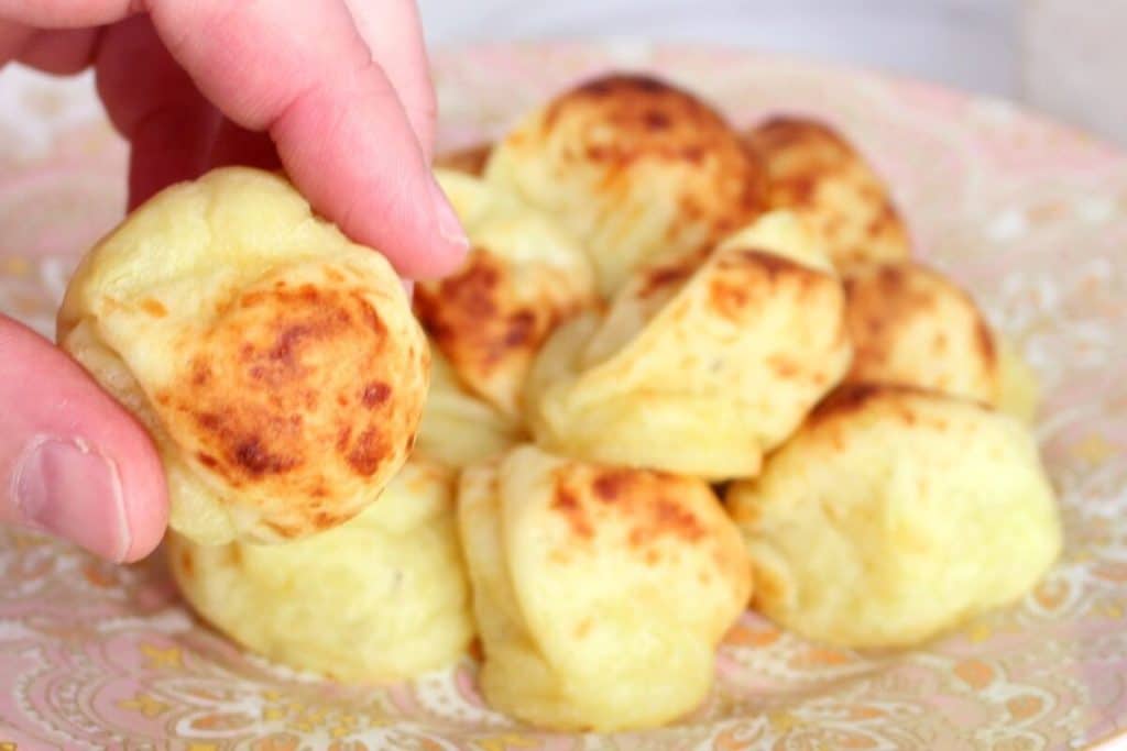 pão de queijo com batata doce