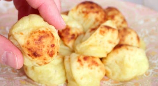 pão de queijo com batata doce