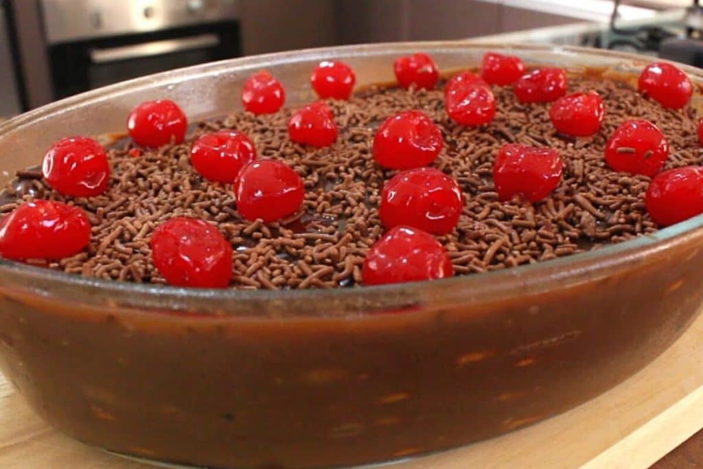 pavê de chocolate