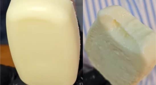 picolé de coco caseiro