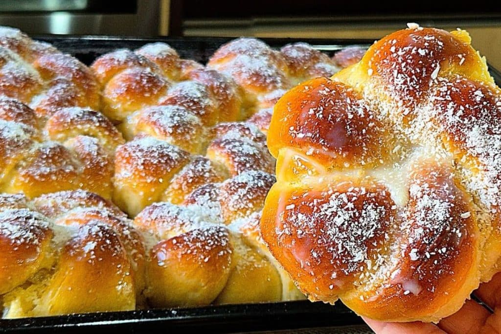 rosquinha assada e recheada