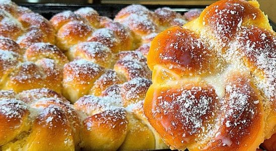 rosquinha assada e recheada