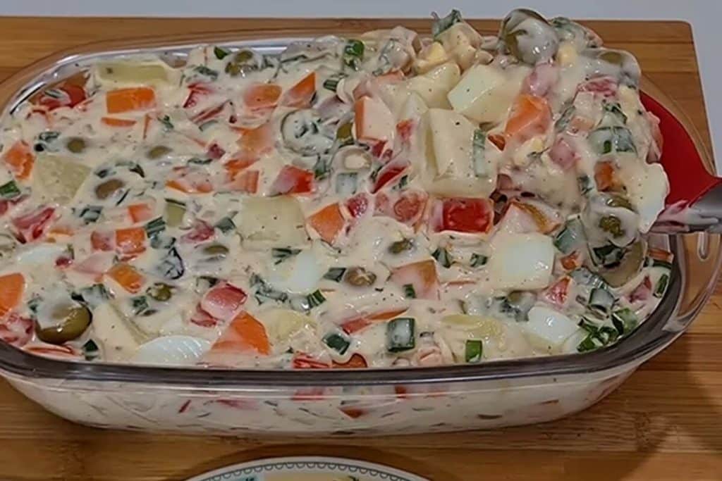 salada de maionese