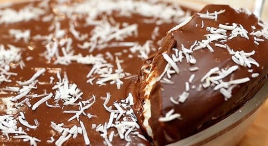 sobremesa nuvem na travessa