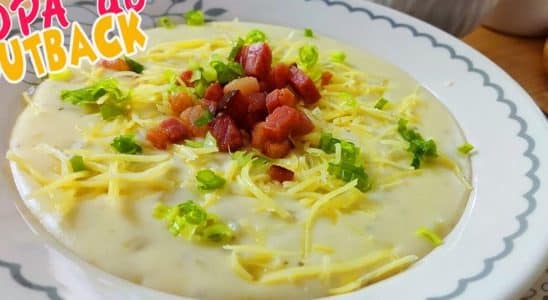 sopa de batatas do outback