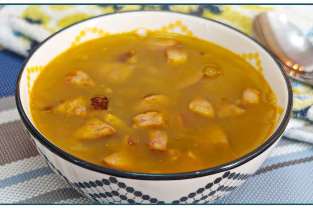 sopa de ervilha