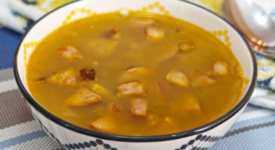 sopa de ervilha