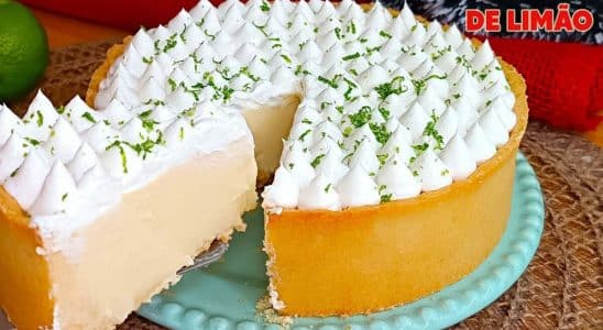 torta trufada de limão