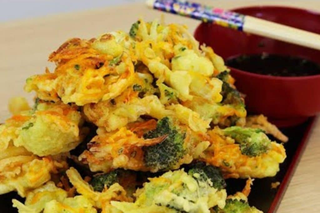 tempura de legumes