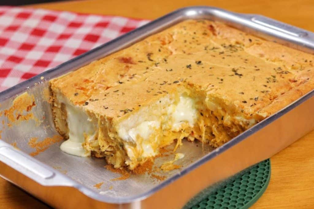 torta de frango cremosa