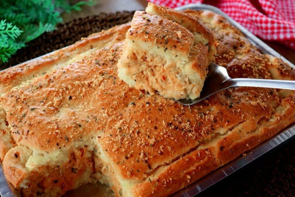 torta de frango saborosa