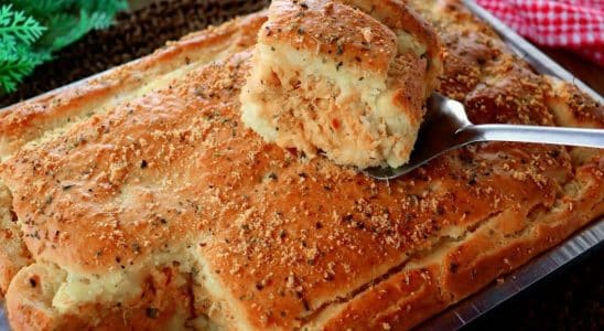 torta de frango saborosa