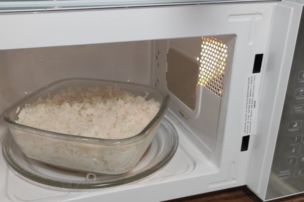 arroz soltinho de micro-ondas