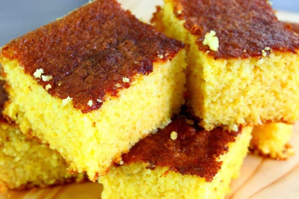 bolo de milho sem farinha