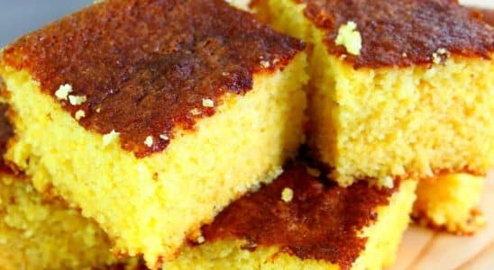 bolo de milho sem farinha