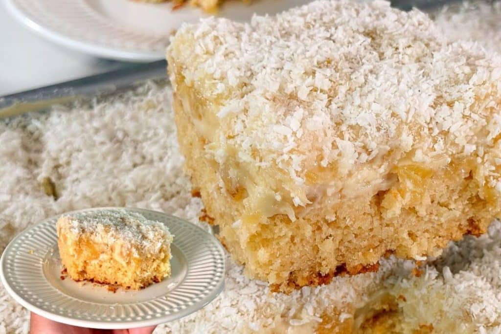 bolo gelado de abacaxi