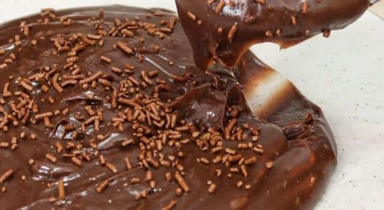 brigadeiro de colher