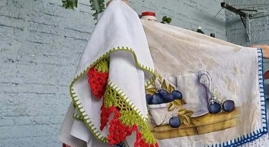 como tirar mancha de pano de prato