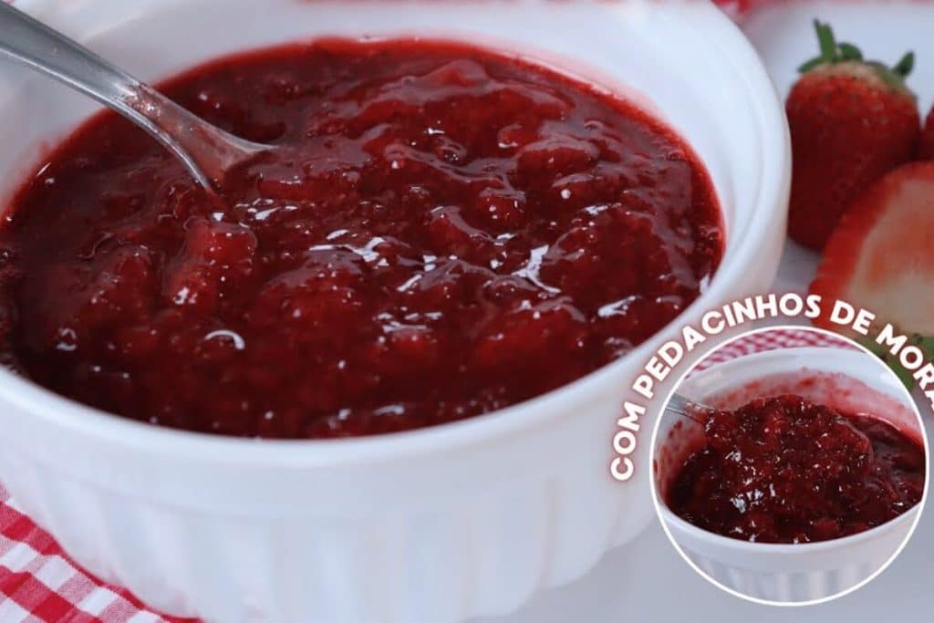 geleia de morango