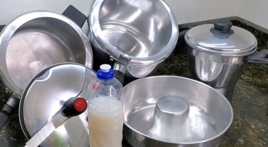 limpa alumínio caseiro