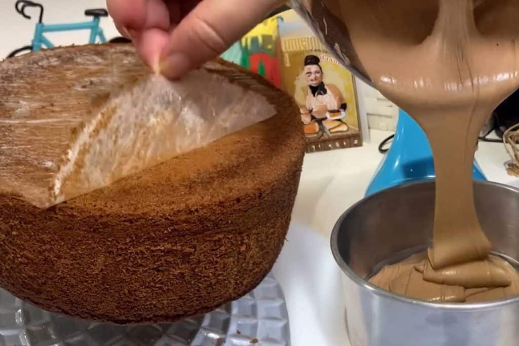 massa para bolo recheado