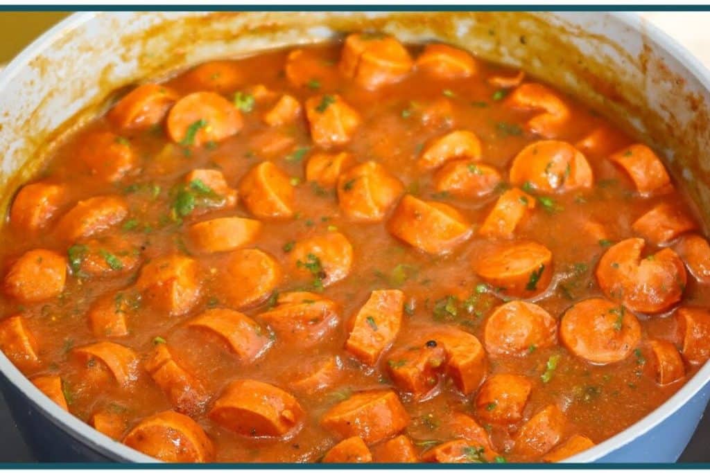 molho de cachorro quente de liquidificador