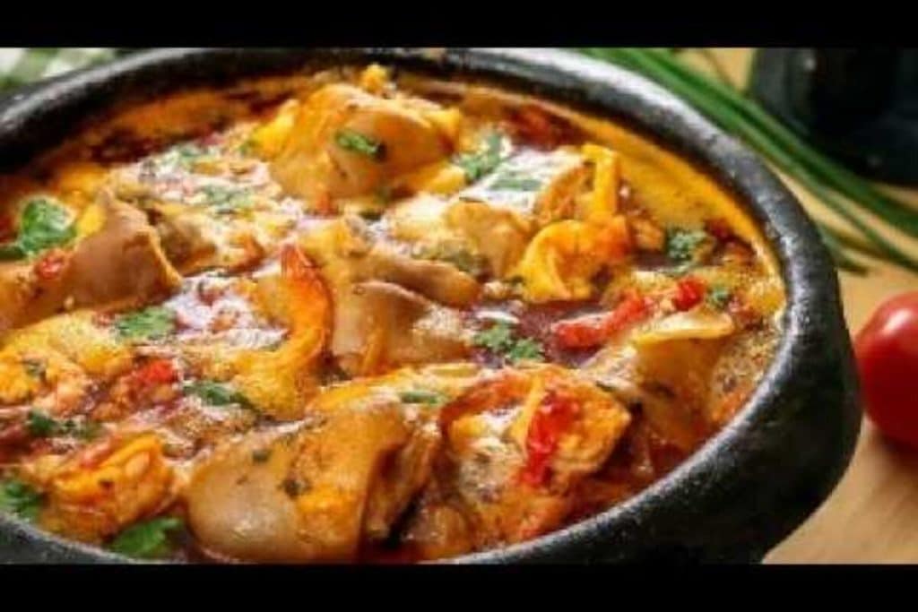 moqueca de pé de porco