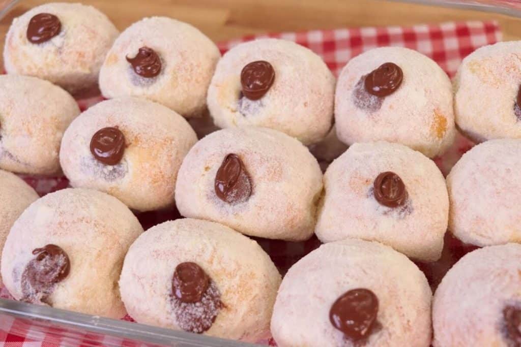 pãozinho de nutella