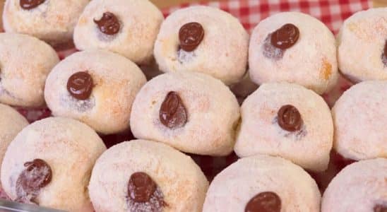 pãozinho de nutella