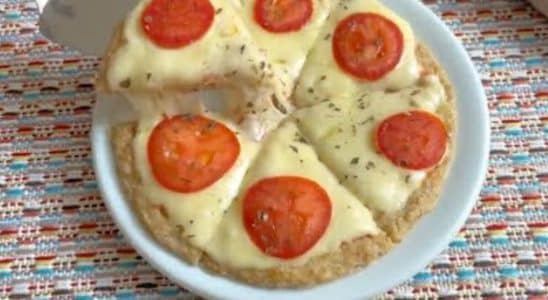 pizza de frigideira