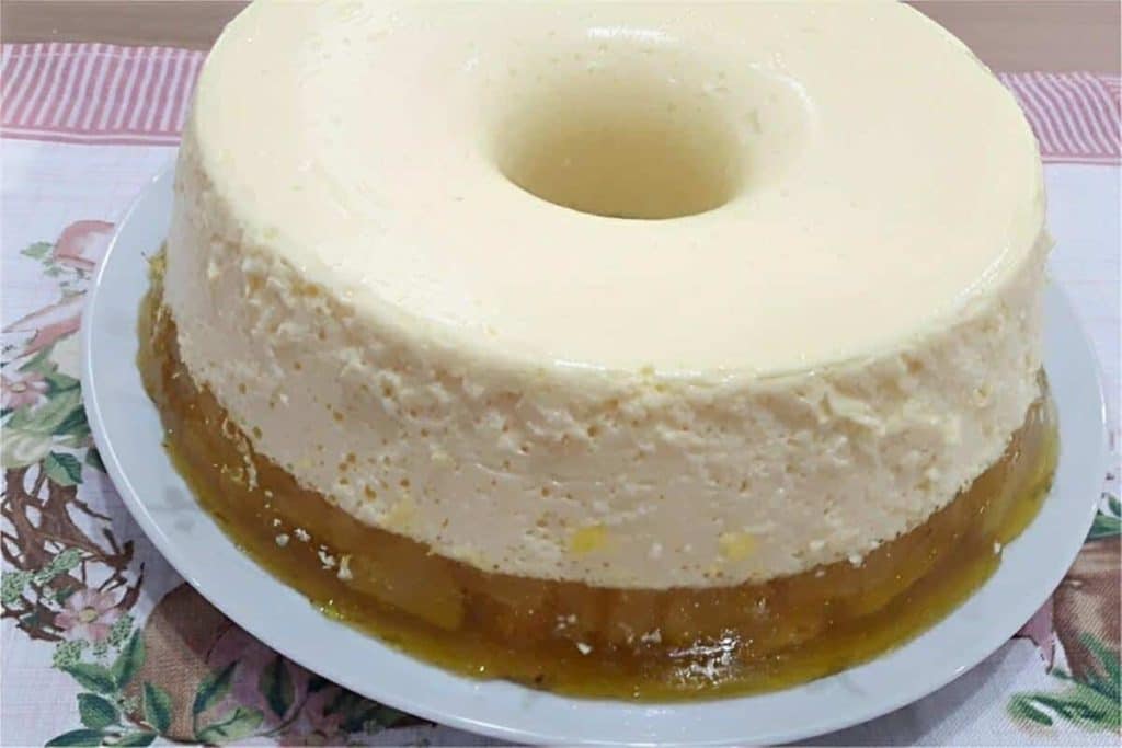 sobremesa de abacaxi