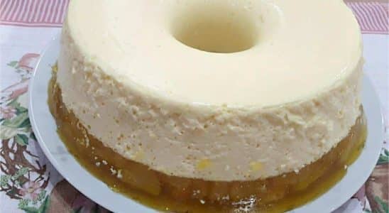 sobremesa de abacaxi