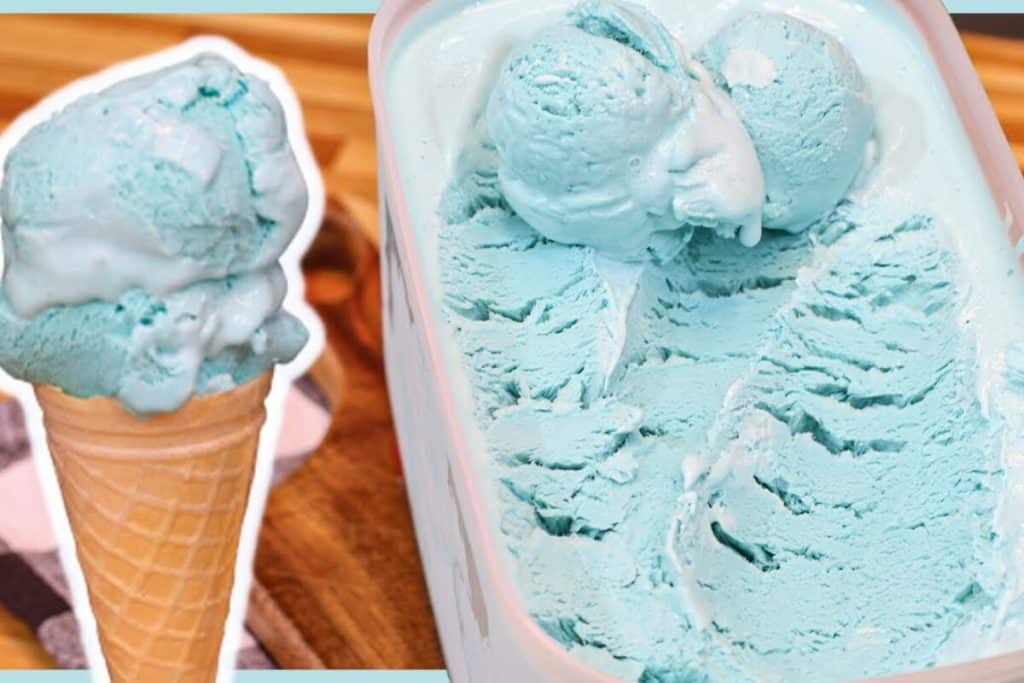 sorvete caseiro céu azul