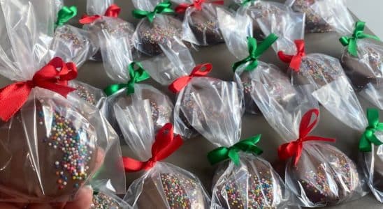 alfajor de natal