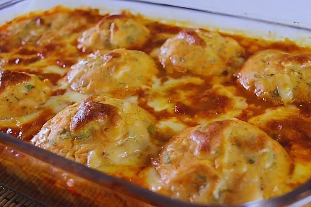 bolinho de batata com carne moída