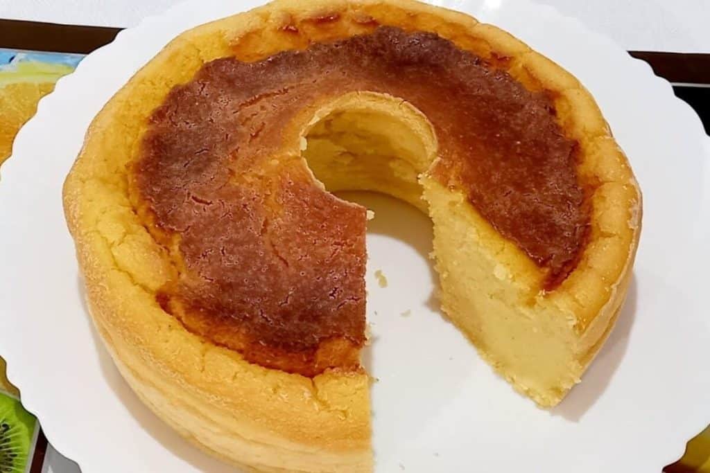 bolo de flocão molhadinho